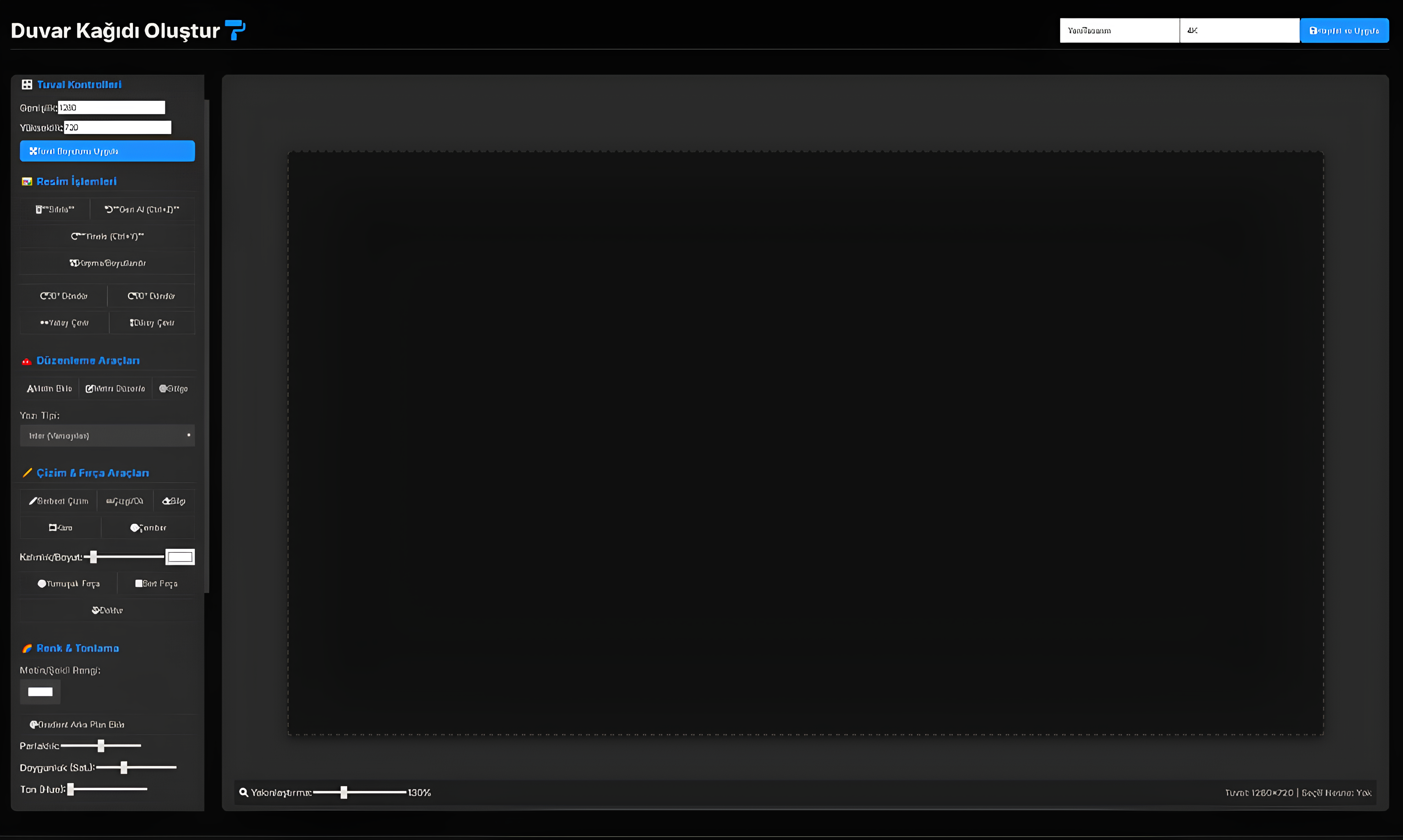 Orvix Wallpaper Duvar Kağıdı Oluşturucu Ekran Görüntüsü